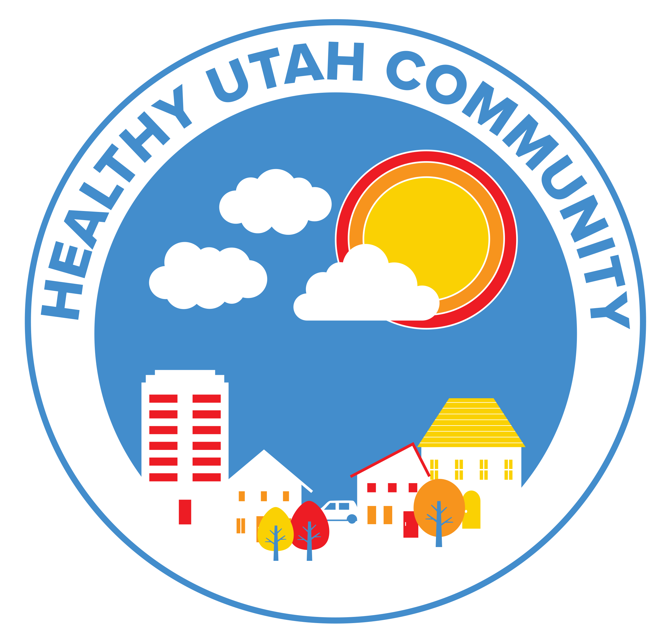 Healthy Utah Community blue background min