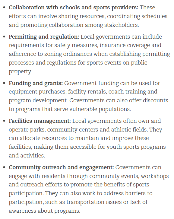 MW 3 Project Play athletic councils