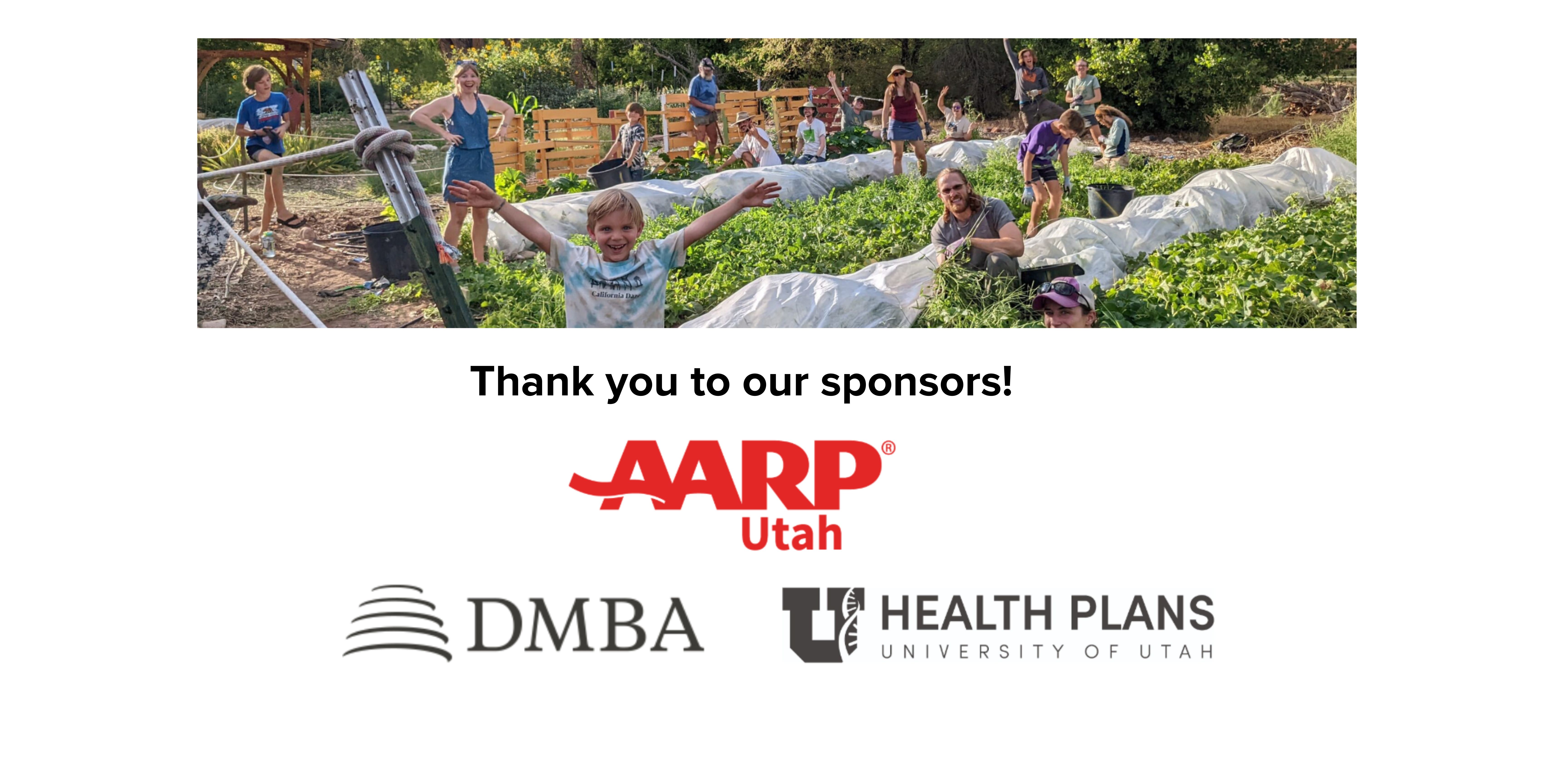 Thank you to our sponsors